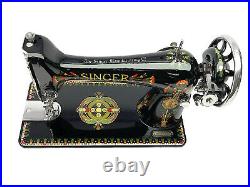 1925 SINGER 66 Lotus 66k Vtg Sewing Machine Restored & Fully Serviced by 3FTERS