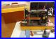1926 SINGER 66 Sewing Machine withCase SERVICED/TESTED Denim, Leather, Canvas