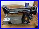 1938 Singer Sewing Machine Model 201 Serviced and Cleaned + Attachments