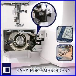 2200 Sewing Machines Embroidery Machine with 60 Built-in Stitches Portable