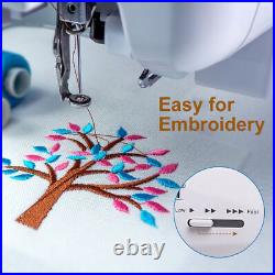 2200 Sewing Machines Embroidery Machine with 60 Built-in Stitches Portable