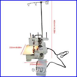 4 Thread Serger Overlock Sewing Machine 4-Line with Foot Controller Professional