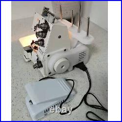 4 Thread Serger Overlock Sewing Machine 4-Line with Foot Controller Professional