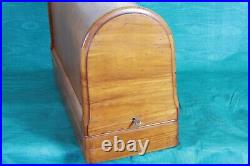 Antique Singer Sewing Machine Bentwood Case Full Size 66 27 115 127 15 201 Key