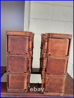 Antique Singer Treadle Sewing Machine Drawers Set of 6 with Frames Wood