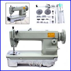 Automatic Lockstitch Fabrics Leather Sewing Industrial Leather Sewing Machine US