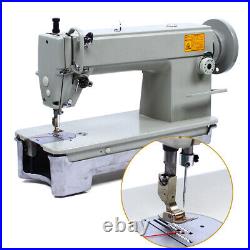 Automatic Lockstitch Fabrics Leather Sewing Industrial Leather Sewing Machine US