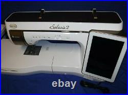 Baby lock Solaris 2 Sewing Machine and Embroidery Combo opened box READ
