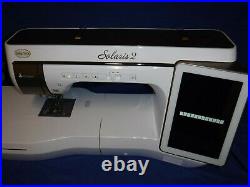 Baby lock Solaris 2 Sewing Machine and Embroidery Combo opened box READ