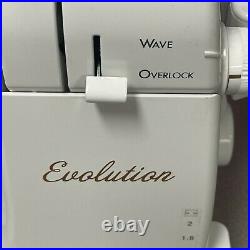 Babylock Evolution Serger Sewing Machine Model BLE8W-2 (Professionally Serviced)