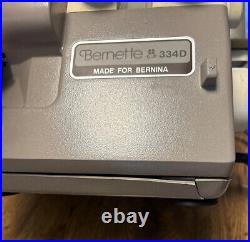 Bernina 334D Serger Overlock Bernette Sewing Machine withPedal &Access Works Great