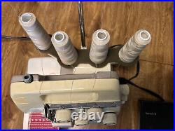 Bernina 334D Serger Overlock Bernette Sewing Machine withPedal &Access Works Great
