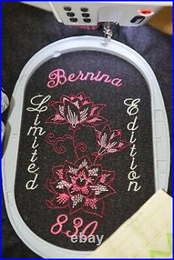 Bernina 830 LE Sewing/Quilting/Embroidery Machine + BSR Stitch Regulator
