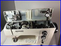 Bernina 830 Record Electronic Sewing Machine, Case, Pedal, & Accessories