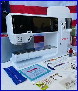 Bernina 880 PLUS Sewing Embroidery Machine LOW STCHS