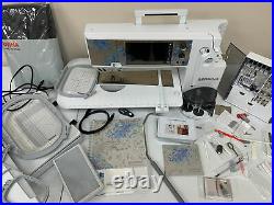Bernina B 880 Plus SE Sterling Edition Sewing/Quilting/Embroidery Machine