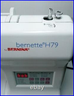 Bernina Bernette H79 Computerized Embroidery Usb Sewing Machine \ UNTESTED