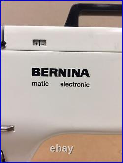Bernina Matic Electronic Sewing Machine Vintage Bernina 802 Used Free Shipping