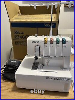 Brother 2340CV Cover Stitch Electronic Serger Machine