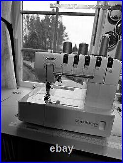 Brother CV3550 Double Coverstitch withair threading, I love this machine