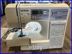 Brother HC1850 130-Stitch Computerized Sewing Machine with Wide Table