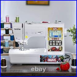 Brother LB5000M Marvel Computerized Sewing and Embroidery Machine White