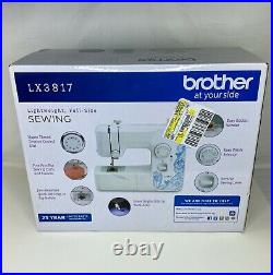Brother LX3817 Sewing Machine 17 Stitches 4 Step Auto Size Buttonhole
