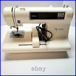 Brother PE-150 Computerized Embroidery Sewing Machine Works