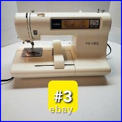 Brother PE-150 Computerized Embroidery Sewing Machine Works! #3
