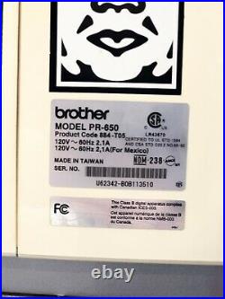 Brother PR650 Embroidery Machine with Bundles(Perfect Working Condition)