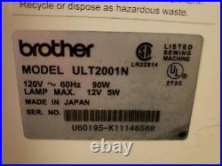 Brother Pacesetter ULT2001 Sewing Machine