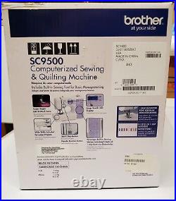 Brother SC9500 Computerized Sewing & Quilting Machine Pedal, Never Used, Great