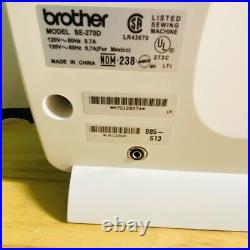 Brother SE-270D Computerized Disney Sewing Embroidery Machine NO PEDAL-FAST SHIP