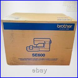 Brother SE600 Computerized LCD Sewing & Embroidery Machine