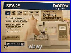 Brother SE625 Computerized Sewing & Embroidery Machine BRAND NEW-SEALED