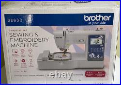 Brother SE630 Computerized Sewing Embroidery Machine New