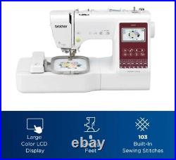 Brother SE725 ELITE Computerized Sewing Embroidery Machine Wireless LAN New