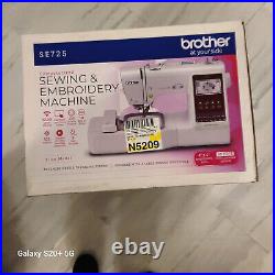 Brother SE725 Sewing & Embroidery Machine with Wireless LAN Connectivity new