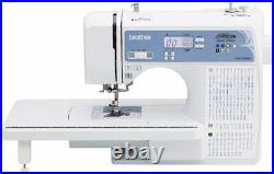 Brother Xr9550prw Sewing Machine+table+hard Case+25 Year Limited Warranty