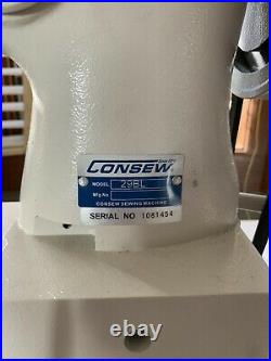 Consew 29bl Extended Arm Shoe Sewing Machine