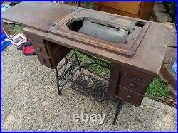 Domestic Treadle Sewing Machine Table