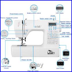 Electric Sewing Machine Multifunction Computerized Embroidery Household Portable