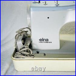 Elna SU 64C Sewing Machine With Case And Foot Pedal Elna Super 64 C Elnasuper