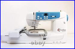 EverSewn Sparrow X2 Sewing & Embroidery Machine, White CR