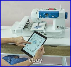 EverSewn Sparrow X2 Sewing & Embroidery Machine, White CR
