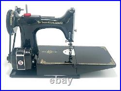 Gorgeous Condition 1953 Singer Featherweight 221k Sewing Machine Fully Serviced