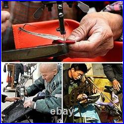 Hand Cobbler Shoe Repair Sewing Machine Leather Cloth Cotton Nylon+10PCS Needles