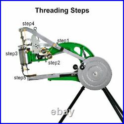 Hand Cobbler Shoe Repair Sewing Machine Making Dual Cotton Nylon Thread Leather