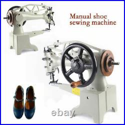 Hand Crank Patch Leather Sewing Machine Shoe Repair Boot Patcher Head DIY