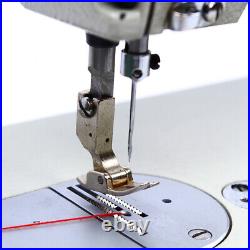 Heavy-Duty Industrial Leather Sewing Machine Thick Material Sewing Tool US USED